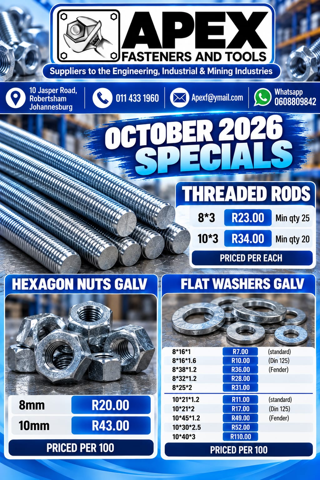 october specials